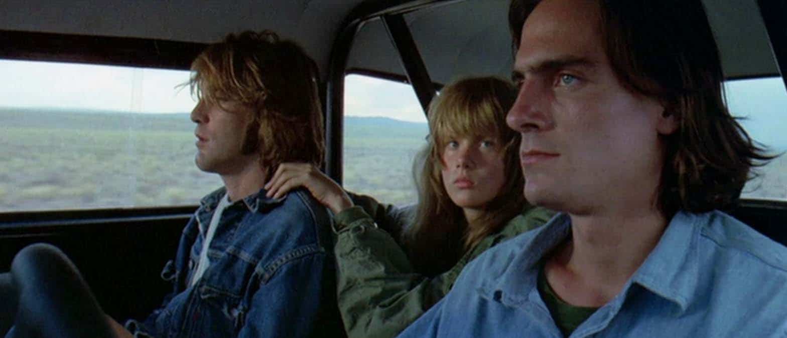 El tiroteo James Taylor conduce, junto a Dennis Wilson y Laurie Bird