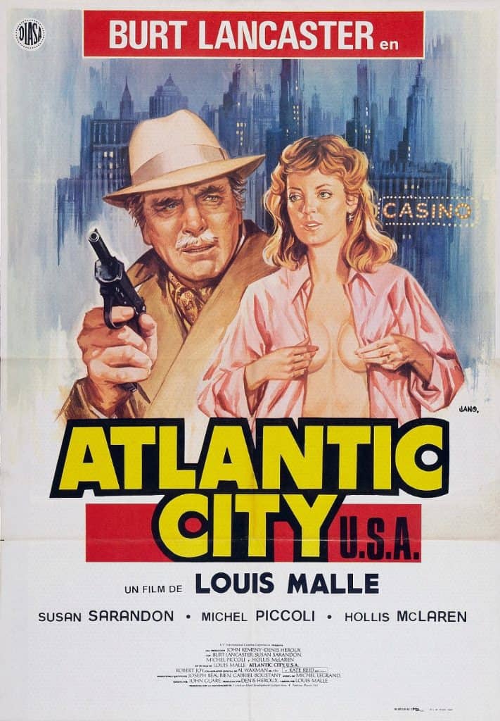 Cartel con Burt Lancaster y Susan Sarandon