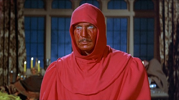 El príncipe llora sangre envuelto en un sudario rojo